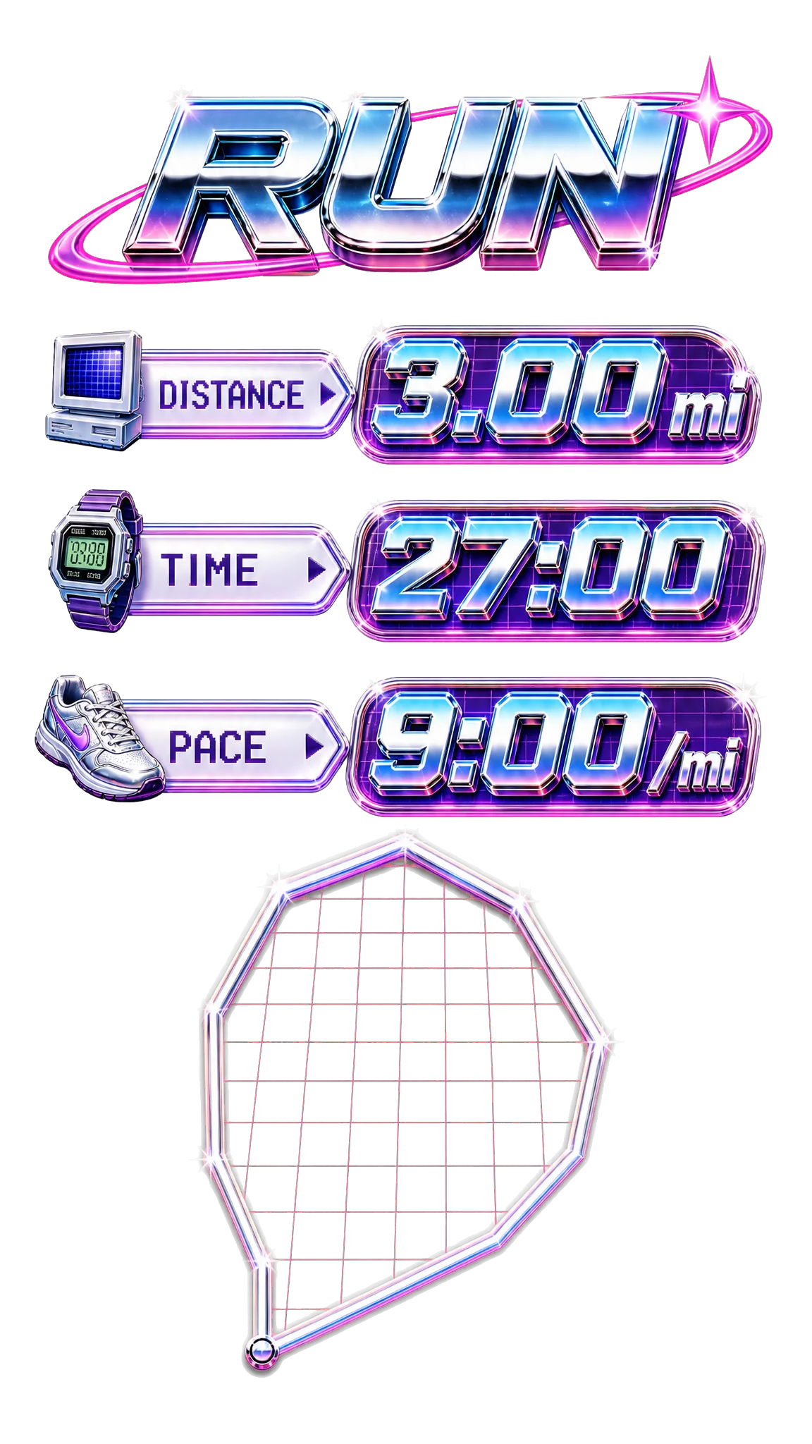 Ejemplo de Overlay en el estilo Vaporwave