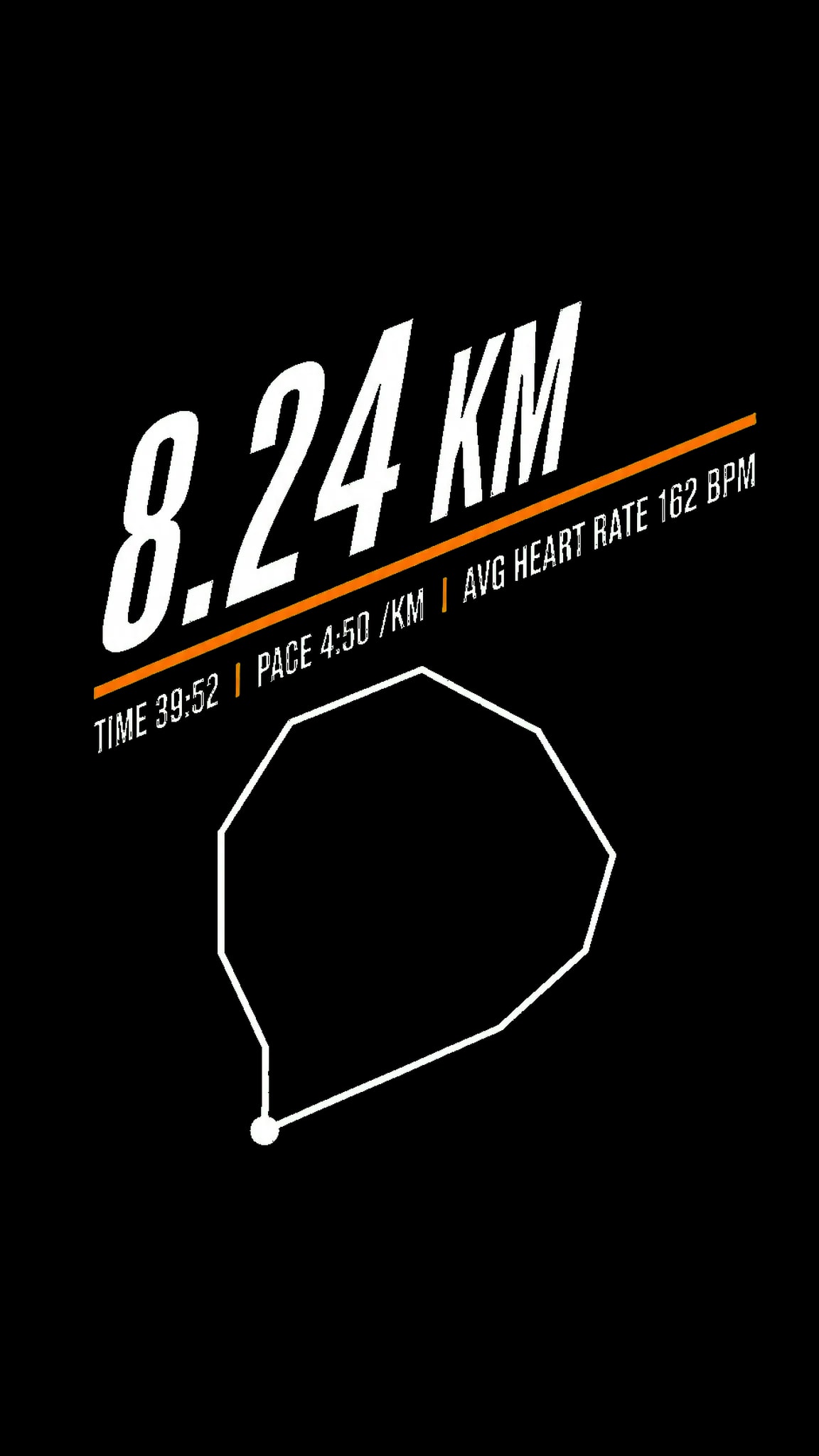 Overlay example in the Cutline style