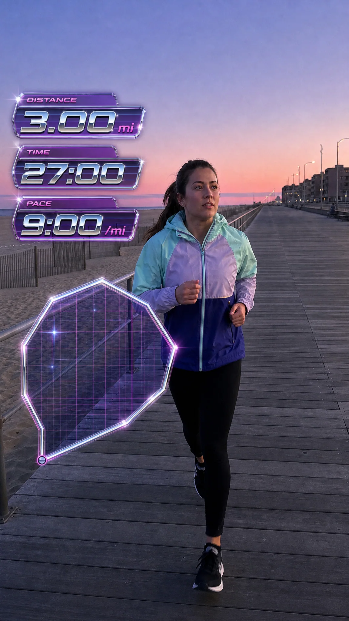 Ejemplo de Drop en el estilo Vaporwave