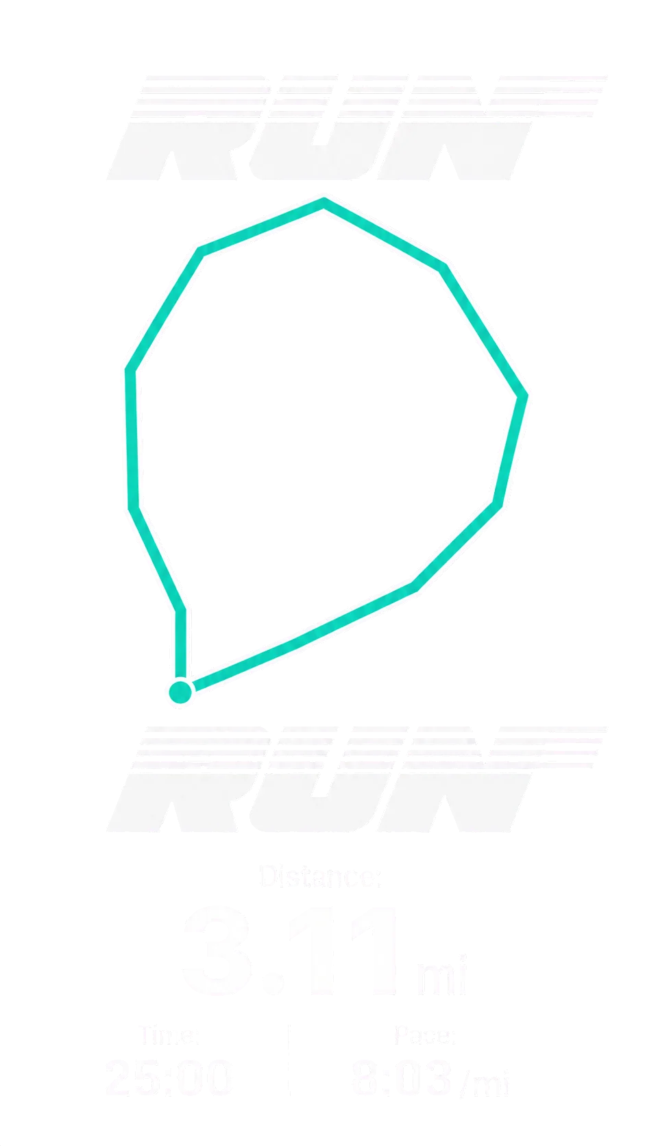 Overlay example in the Speed Wall style