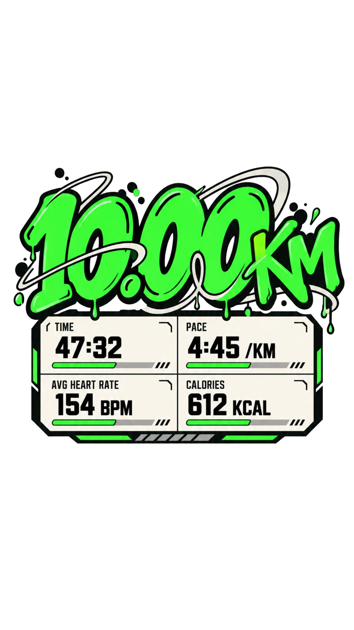 Overlay example in the Loud Lap style