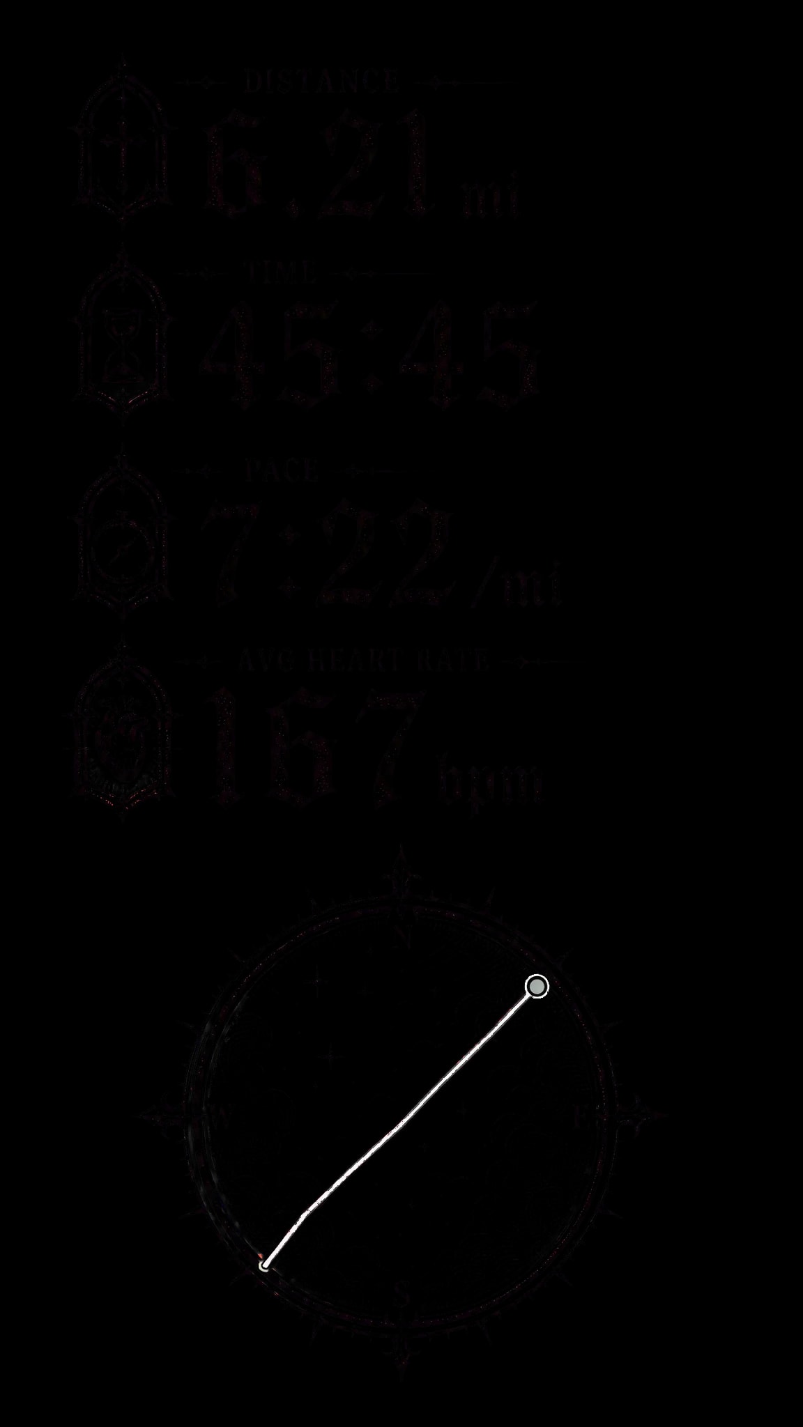 Overlay example in the Gothic style