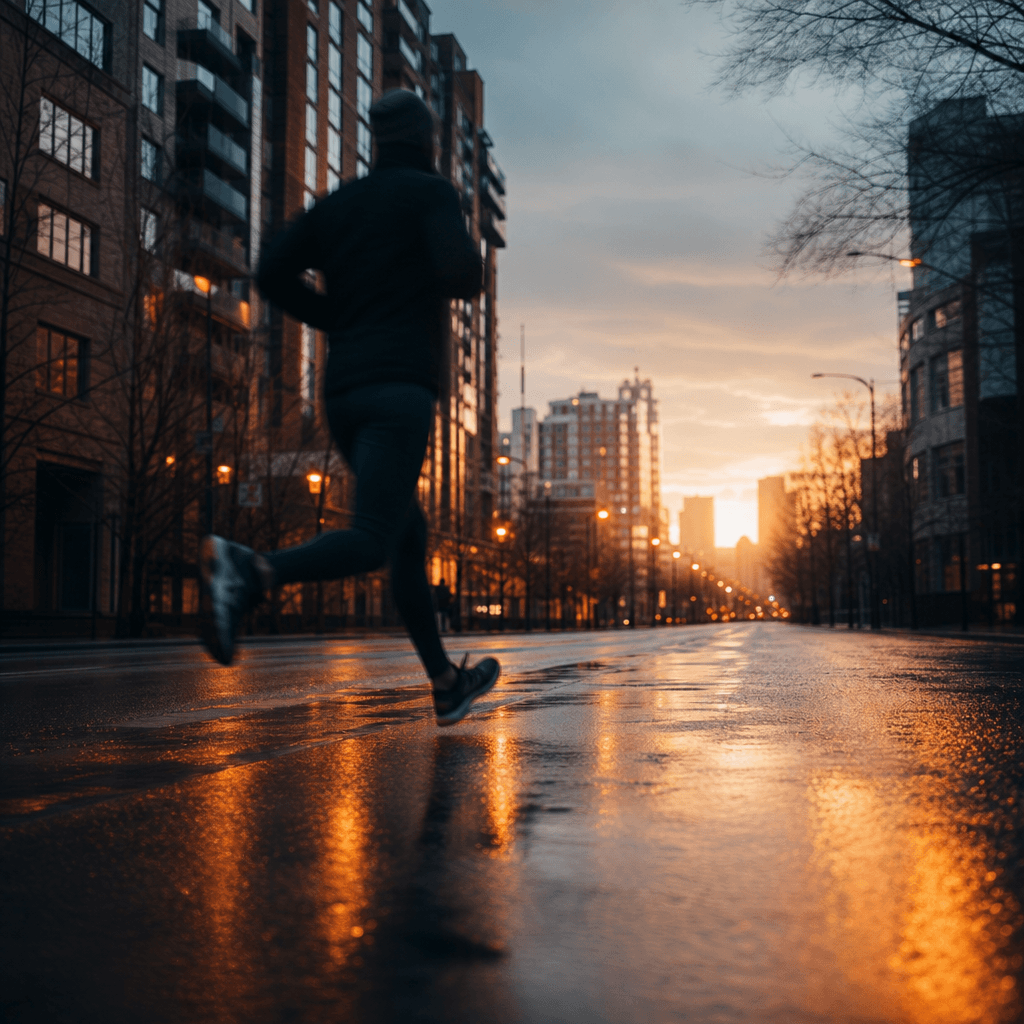 Raw photo — before DropPace Dawn Patrol